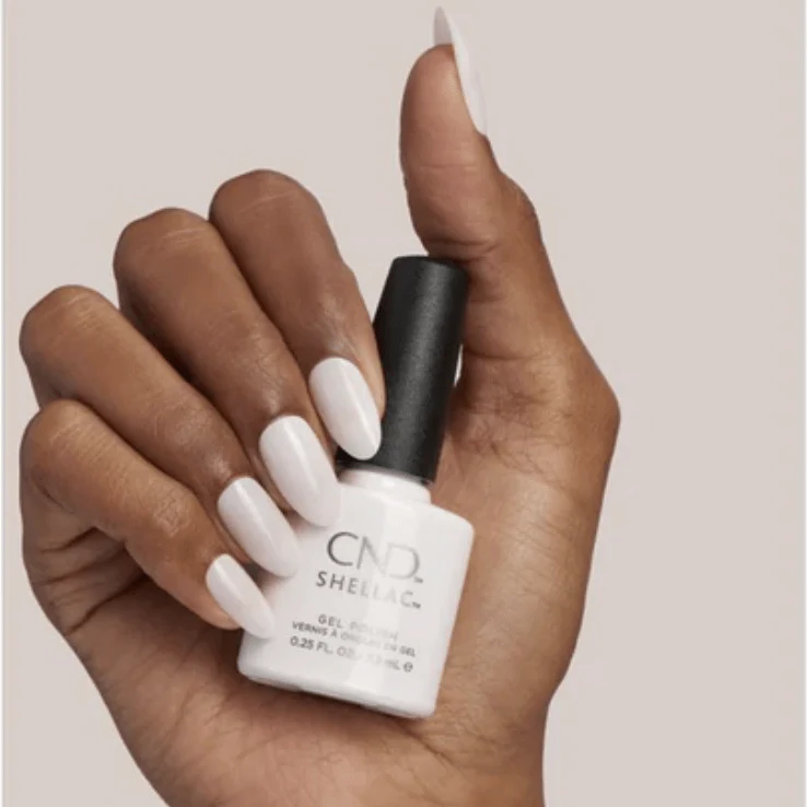CND Shellac Pointe Blanc - Image 3