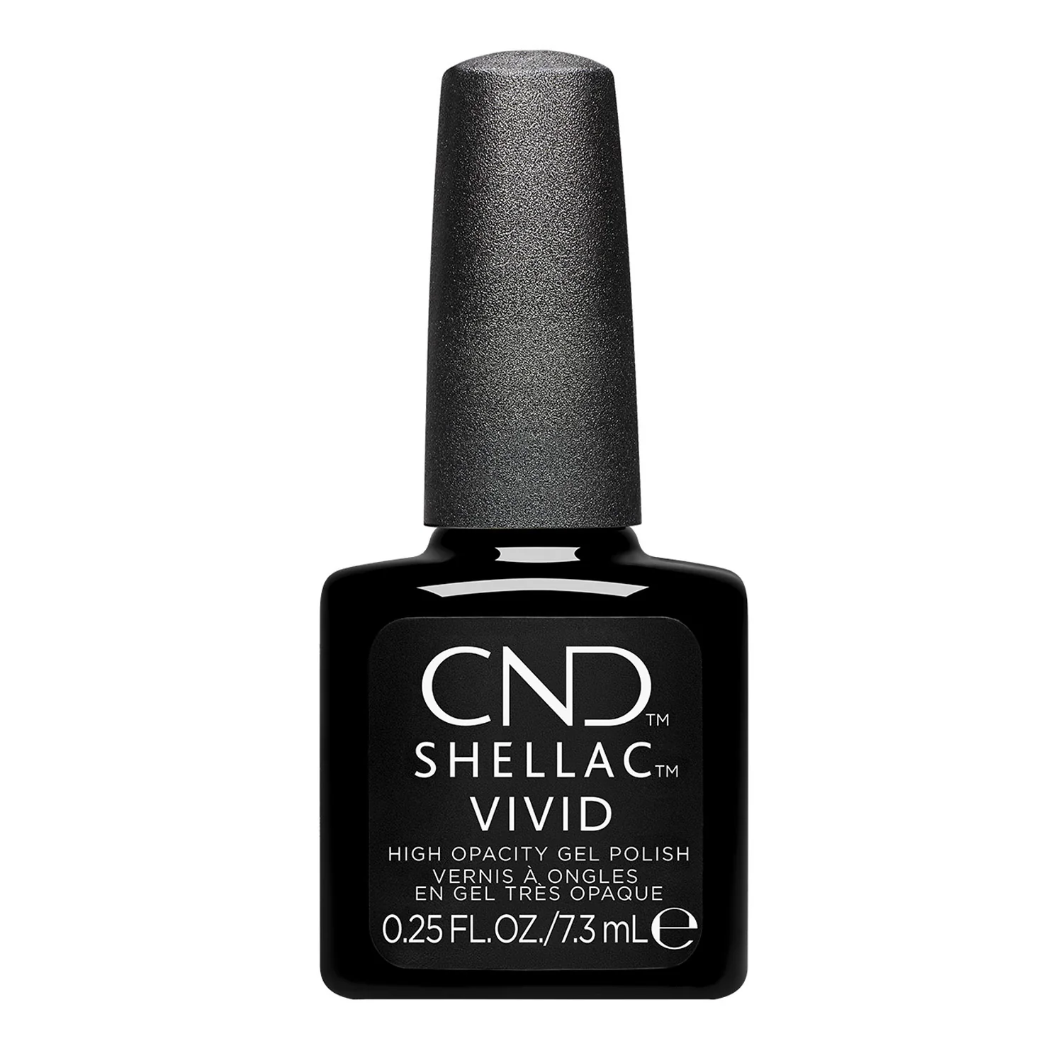 CND Shellac Vivid Black Tuxedo 0.25 0z