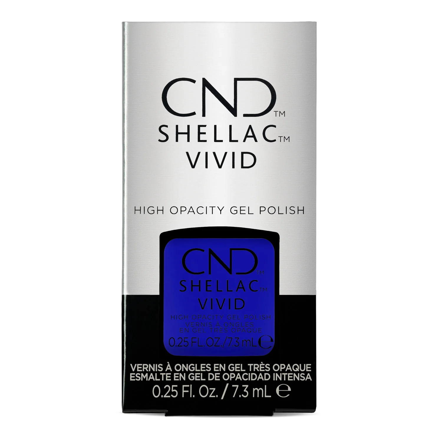 CND Shellac Vivid Lazuli Blue 0.25 0z - Image 4