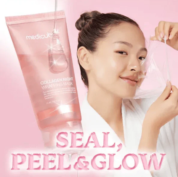MEDICUBE Collagen Night Wrapping Mask 75mL - Image 3