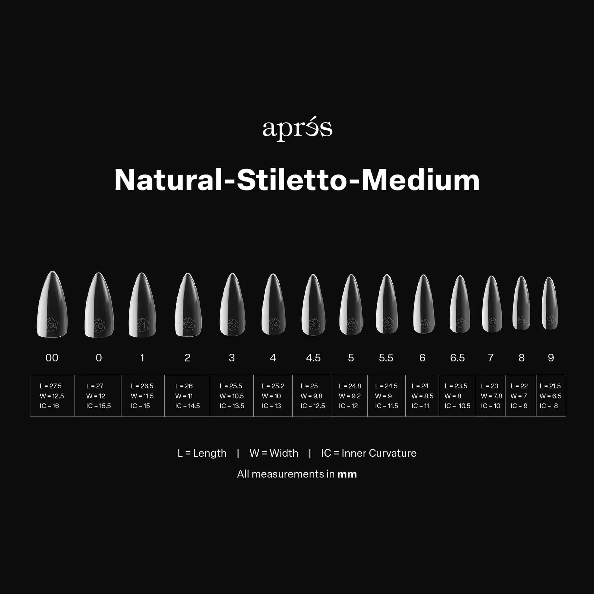 Apres Gel X™ Box of 600pcs 2.0 Natural Stiletto Tips - Image 10
