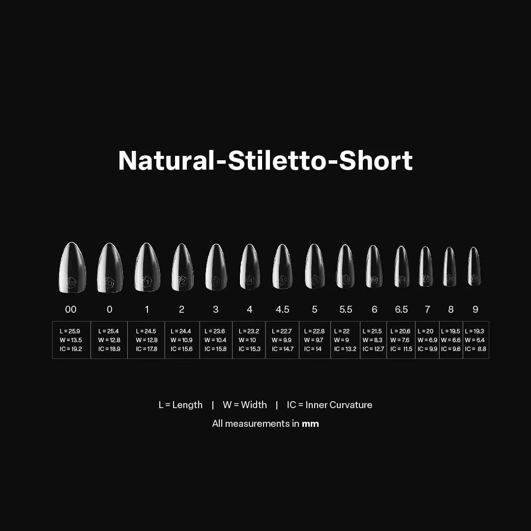 Apres Gel X™ Box of 600pcs 2.0 Natural Stiletto Tips - Image 7