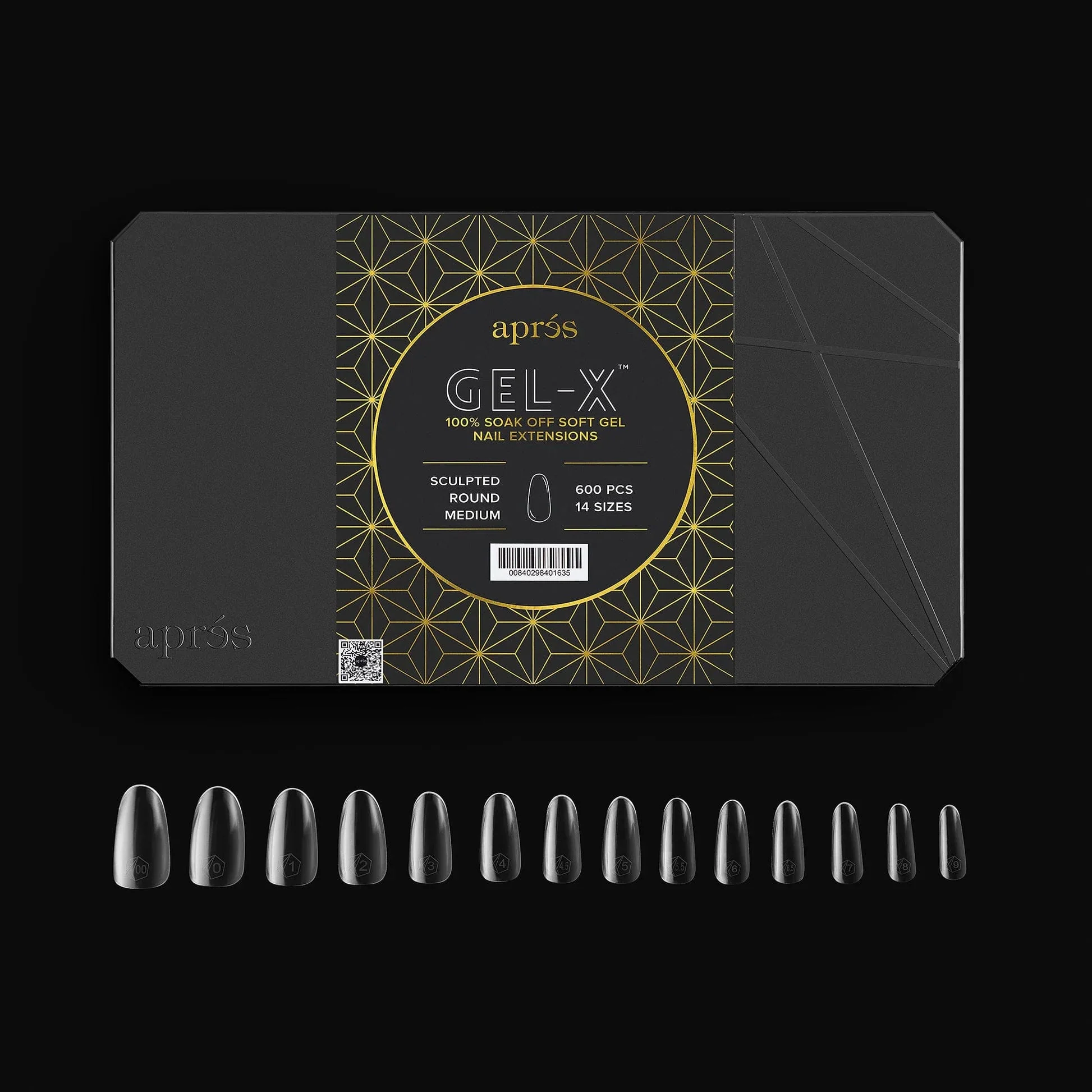 Apres Gel X™ Box of 600pcs 2.0 Sculpted Round Tips - Image 6