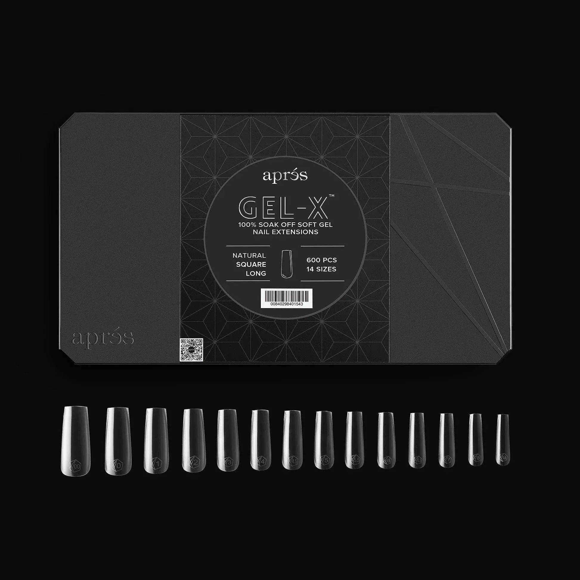 Apres Gel X™ Box of 600pcs 2.0 Natural Square Tips - Image 14