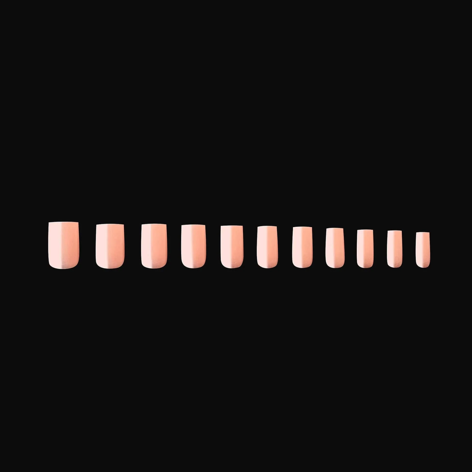 Apres Gel X™ NEUTRALS Box of 150pcs Chloe Natural Square Tips - Image 11