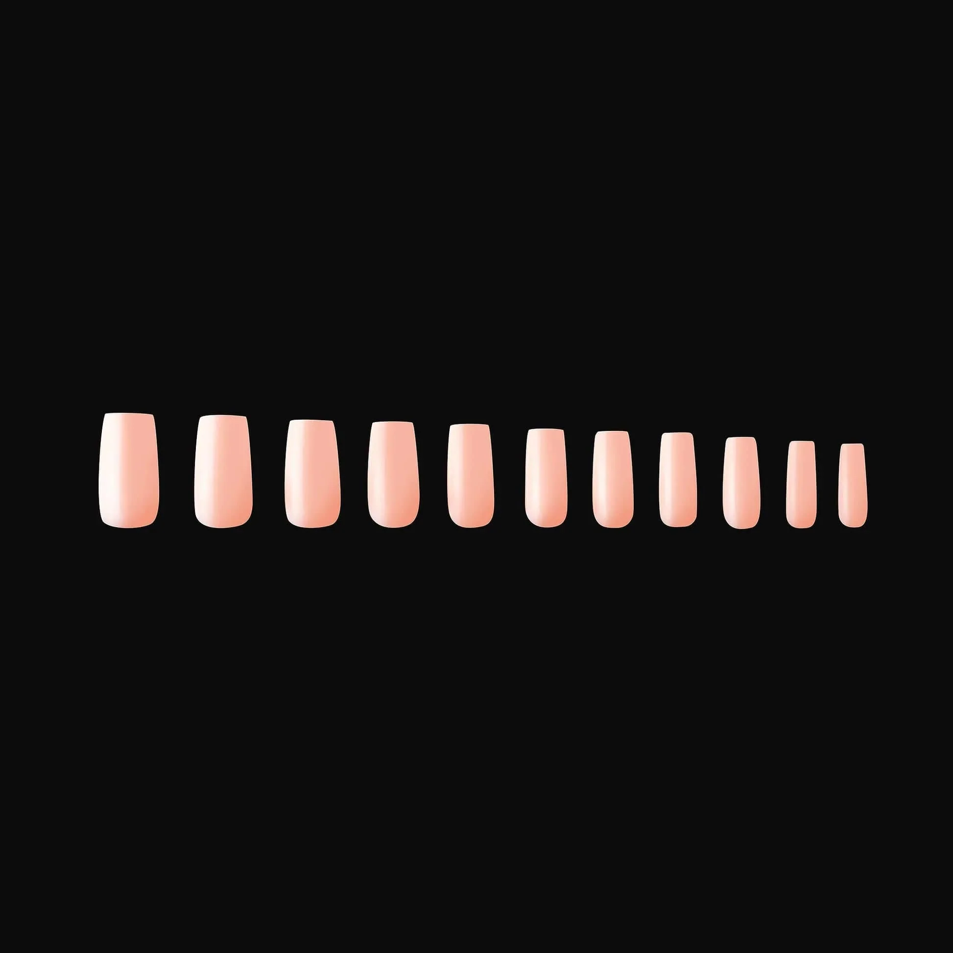 Apres Gel X™ NEUTRALS Box of 150pcs Chloe Natural Square Tips - Image 17