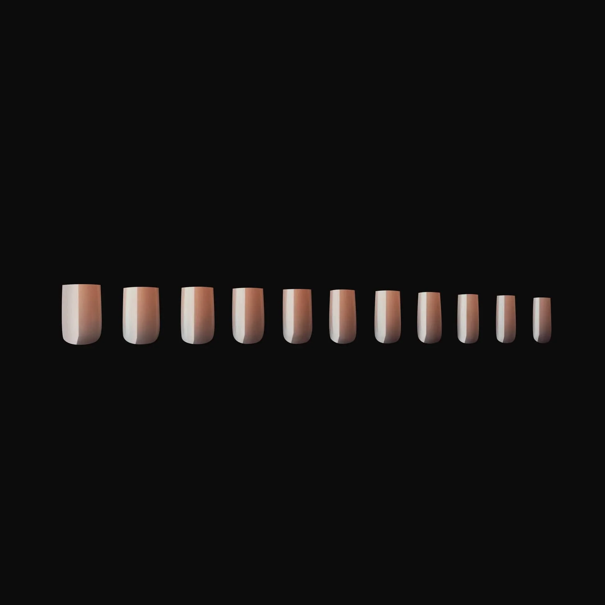 Apres Gel X™ NEUTRALS Box of 150pcs Emma Natural Square Tips - Image 10