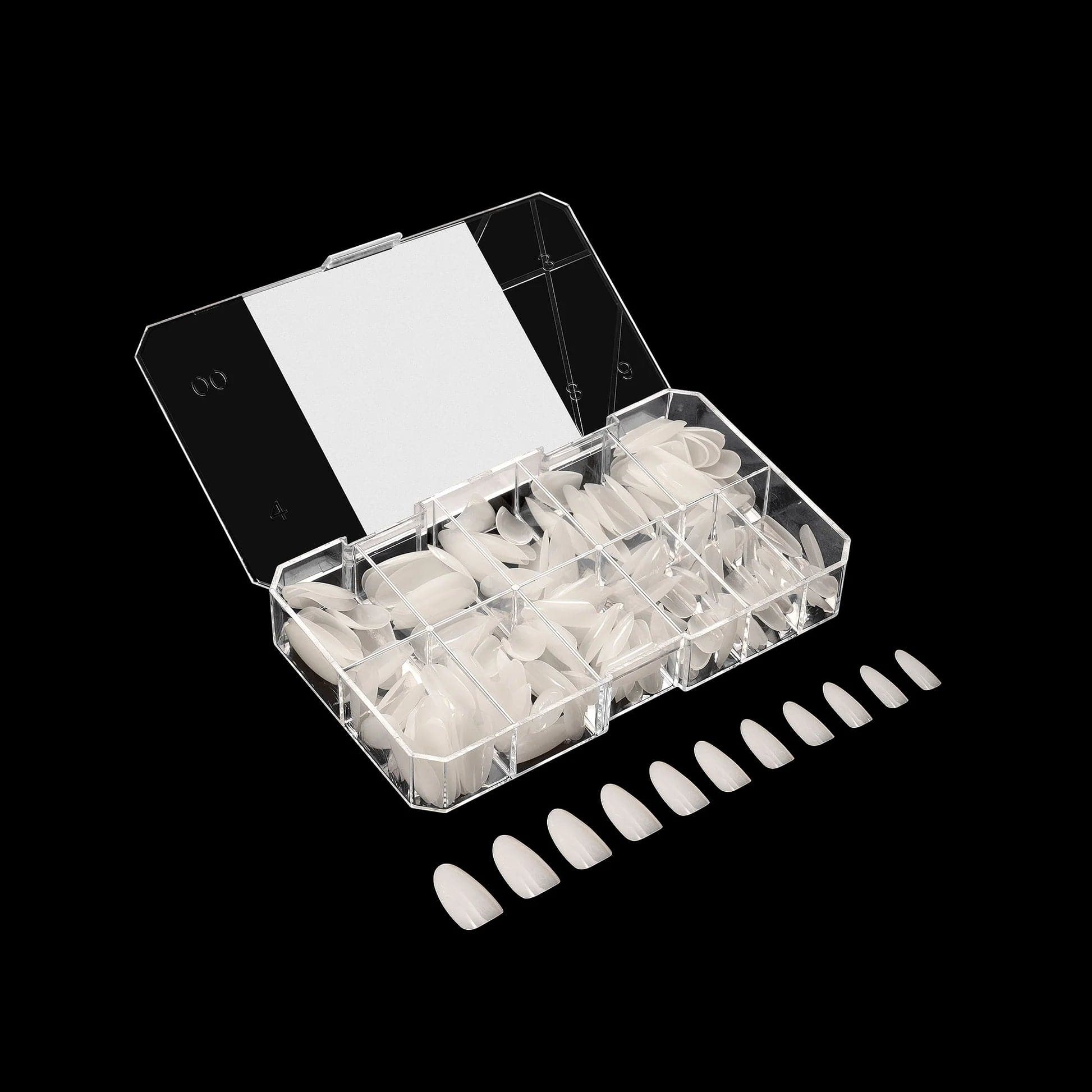 Apres Gel X™ NEUTRALS Box of 150pcs Whitney Natural Round Tips - Image 9