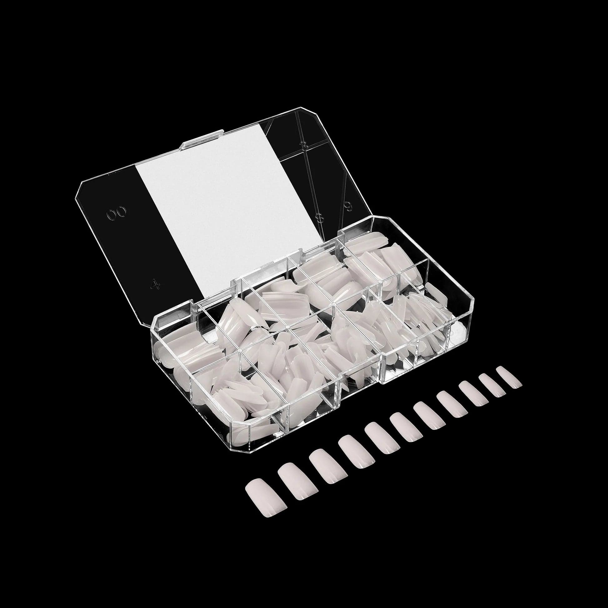 Apres Gel X™ NEUTRALS Box of 150pcs Whitney Natural Square Tips - Image 16