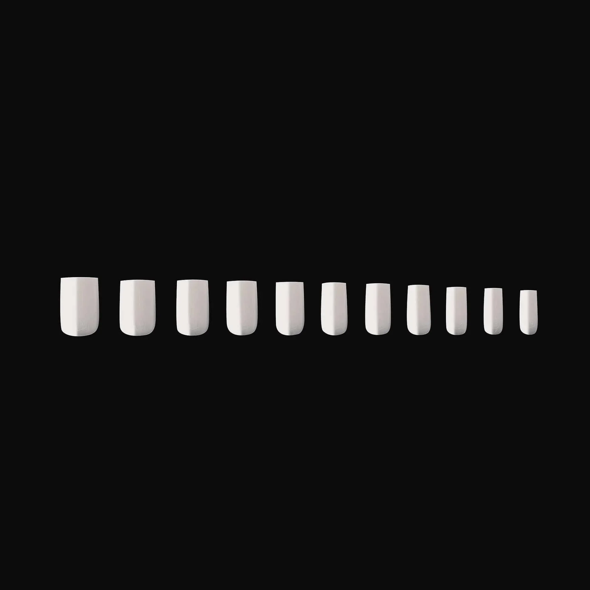 Apres Gel X™ NEUTRALS Box of 150pcs Whitney Natural Square Tips - Image 4