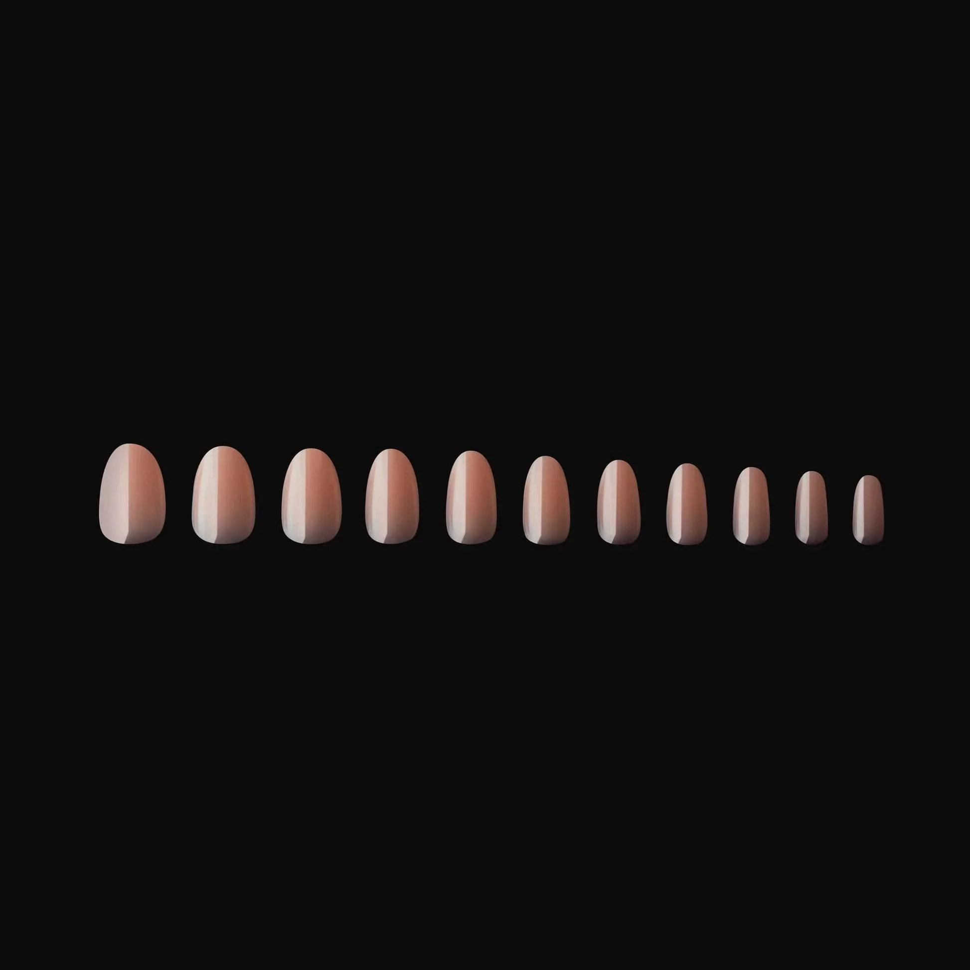 Apres Gel X™ NEUTRALS Box of 150pcs Imani Natural Round Tips - Image 3