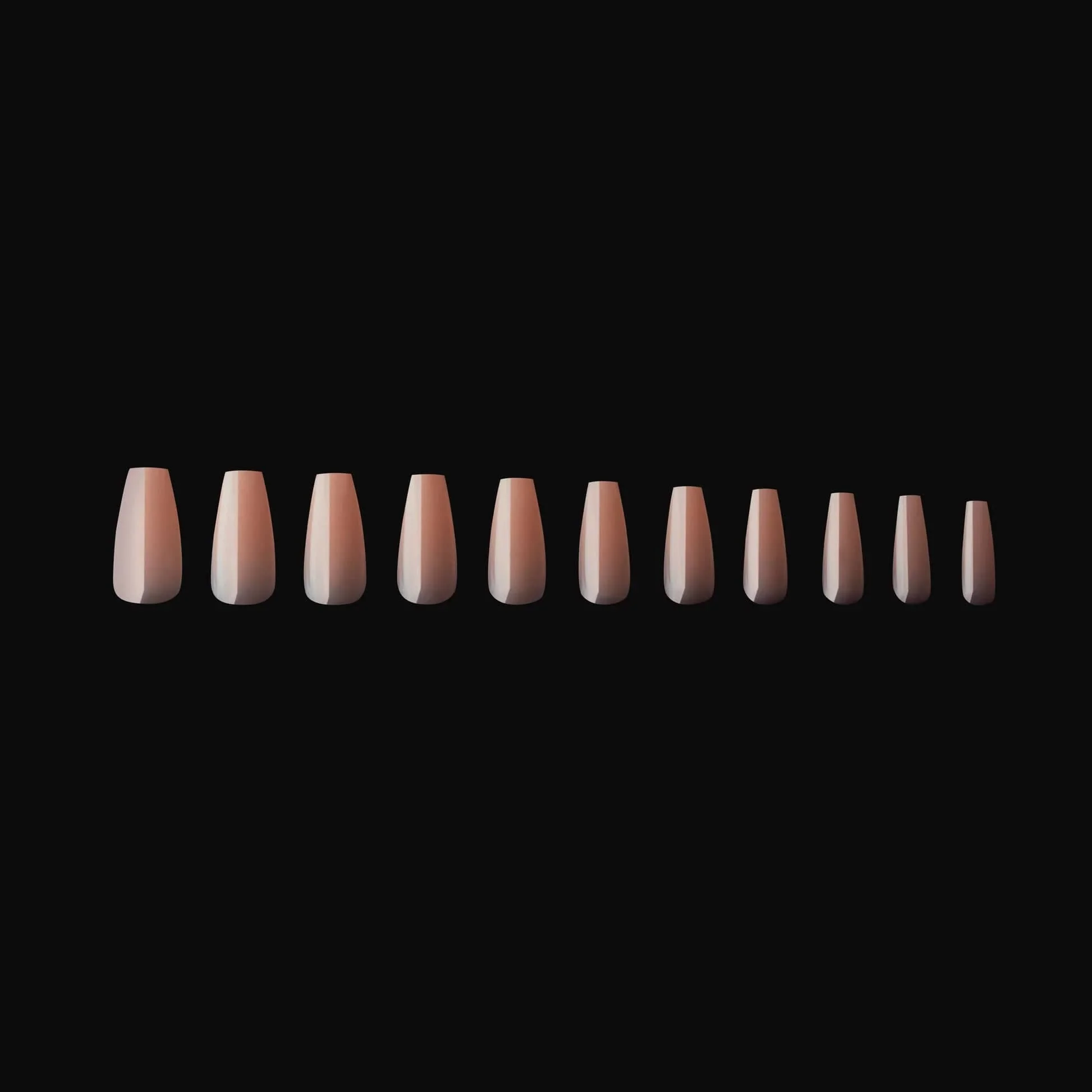Apres Gel X™ NEUTRALS Box of 150pcs Imani Natural Coffin Tips - Image 6