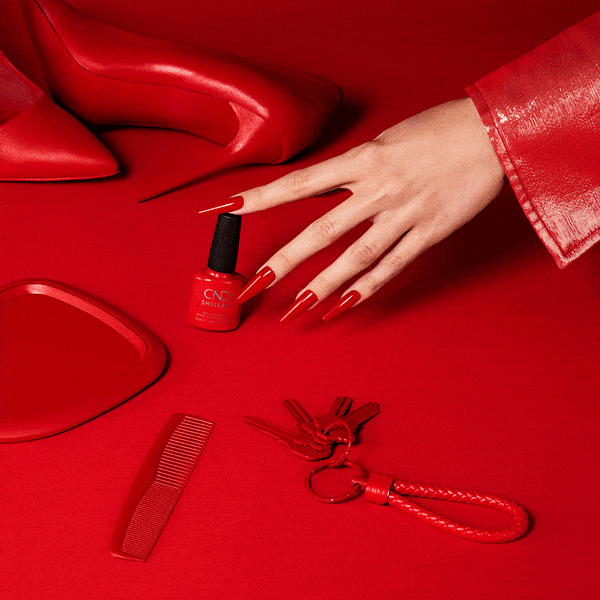 CND Shellac Poppy Fields - Image 2