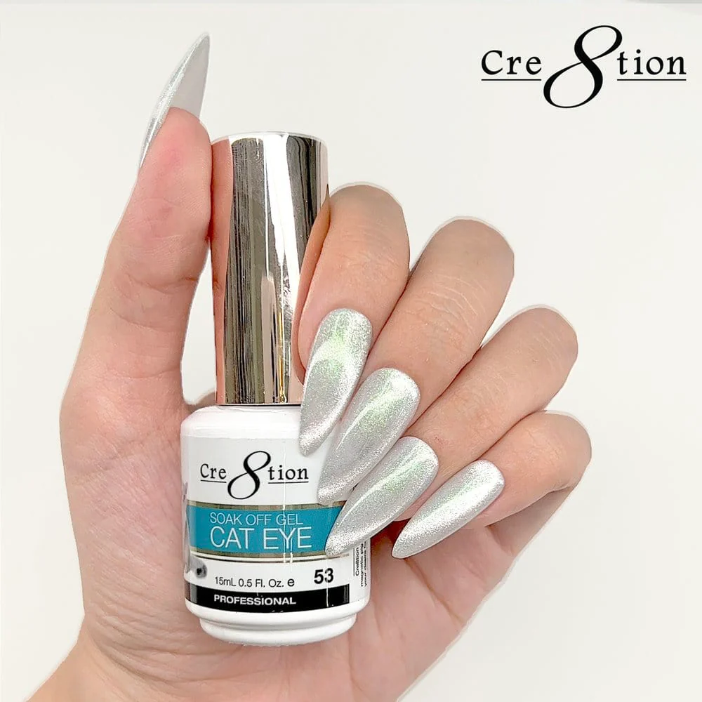 Cre8tion Cat Eye Soak Off Gel Polish (15ml) 053