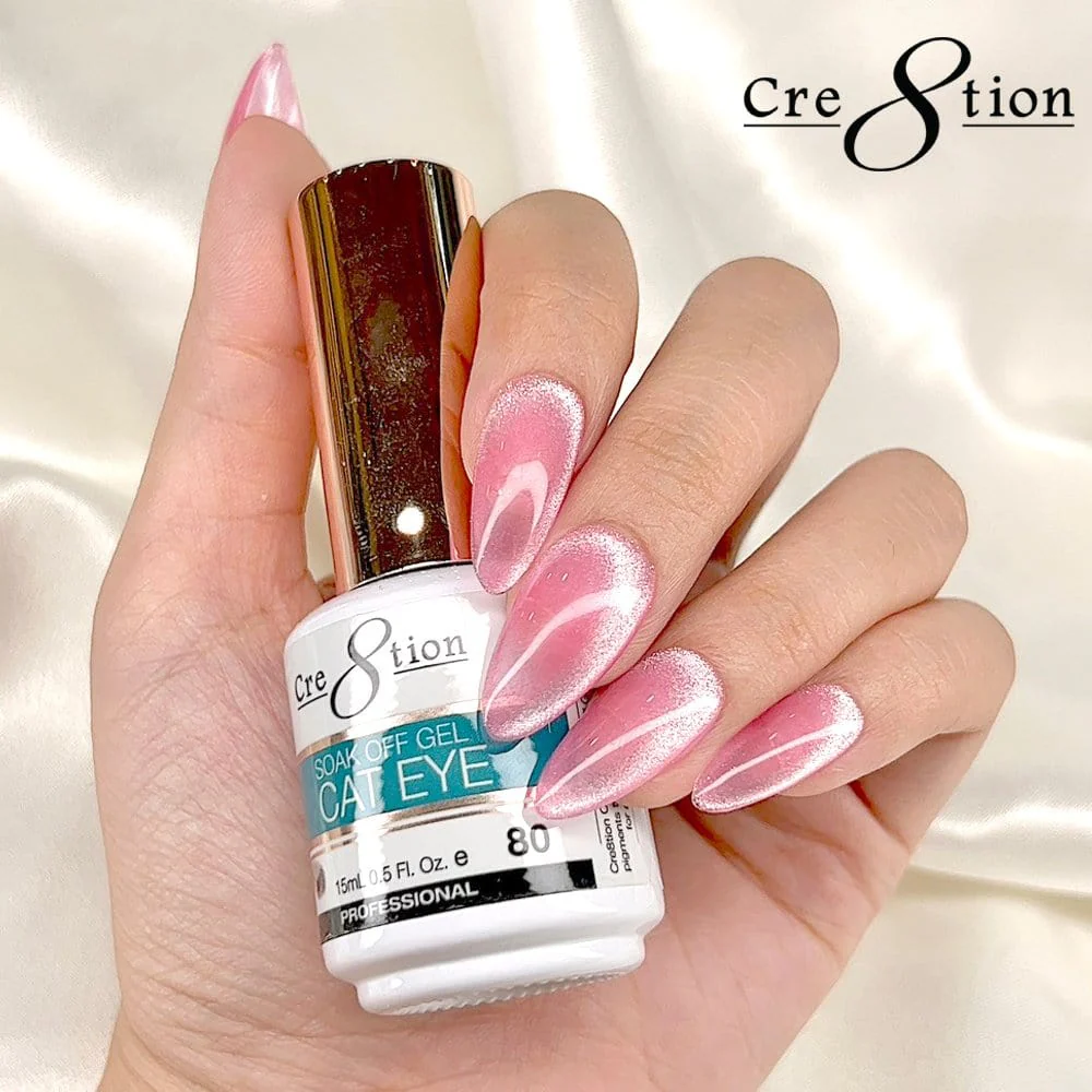 Cre8tion Cat Eye Soak Off Gel Polish (15ml) 080
