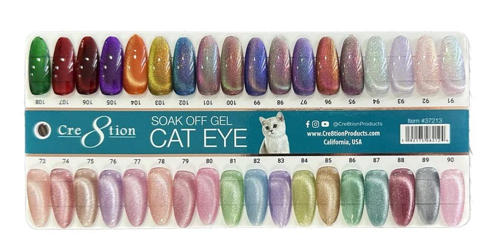 Cre8tion Cat Eye Soak Off Gel Polish (15ml) 087 - Image 2