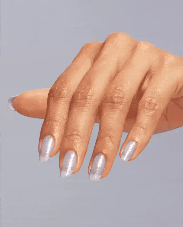OPI Nail Lacquer NLS017 Snatch'd Silver - Image 3