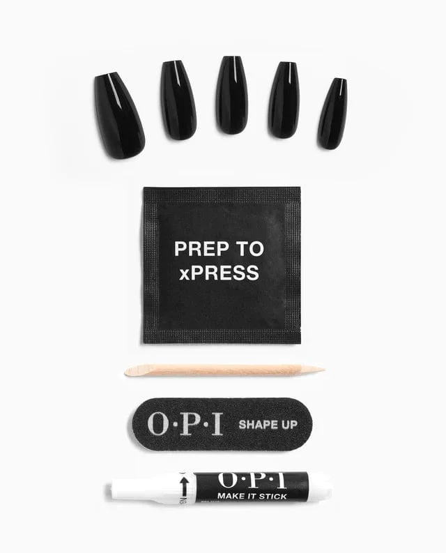 OPI xPRESS/ON Press On Nails Lincoln Park After Dark (Long) - Image 3