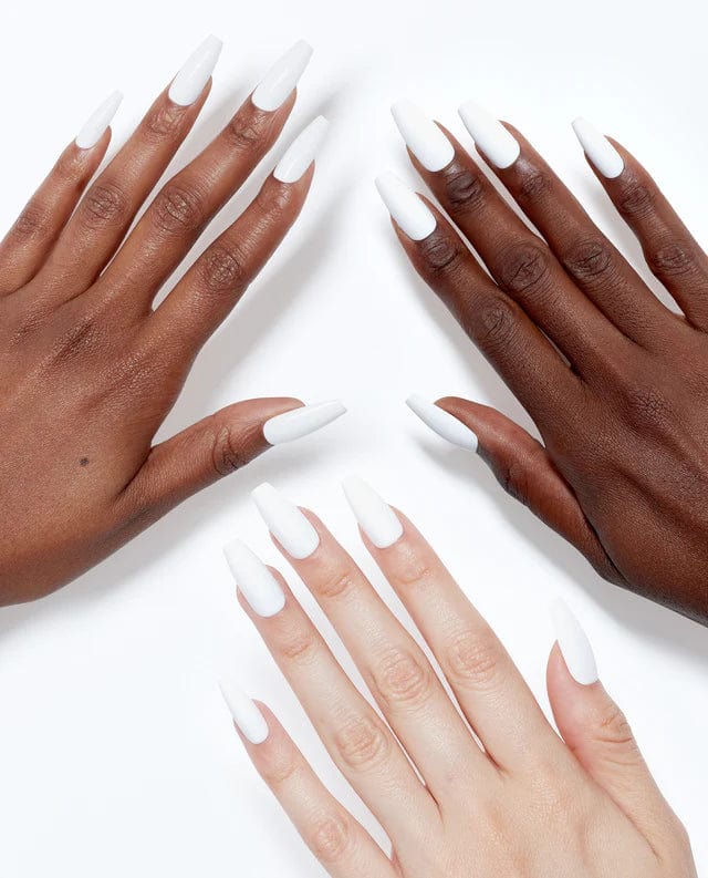 OPI xPRESS/ON Press On Nails Alpine Snow (Long) - Image 6
