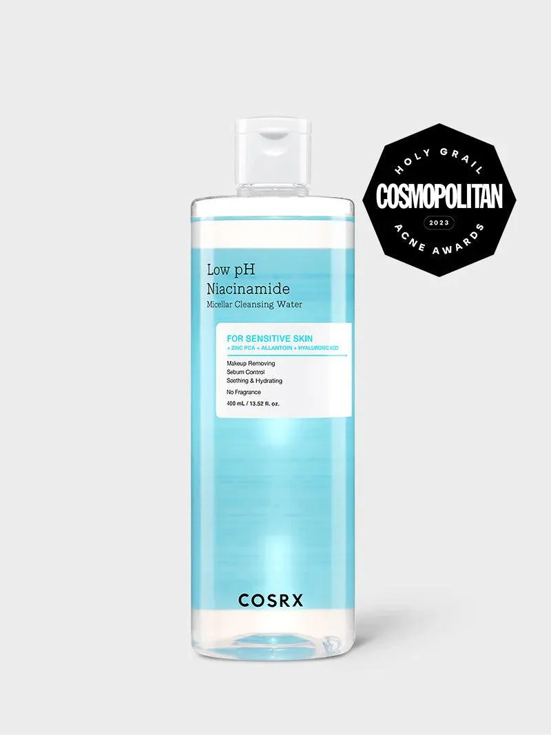COSRX Low pH Niacinamide Micellar Cleansing Water 400ml - Image 2