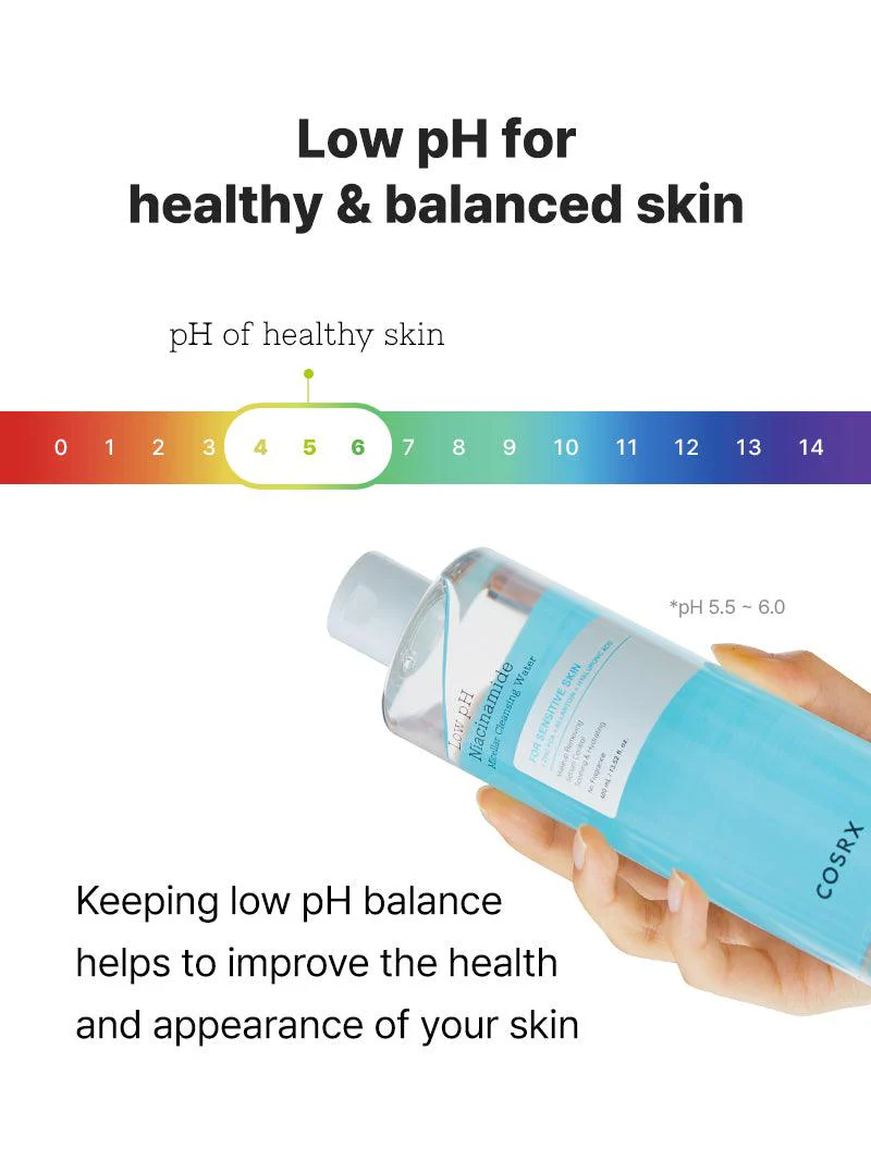 COSRX Low pH Niacinamide Micellar Cleansing Water 400ml - Image 9