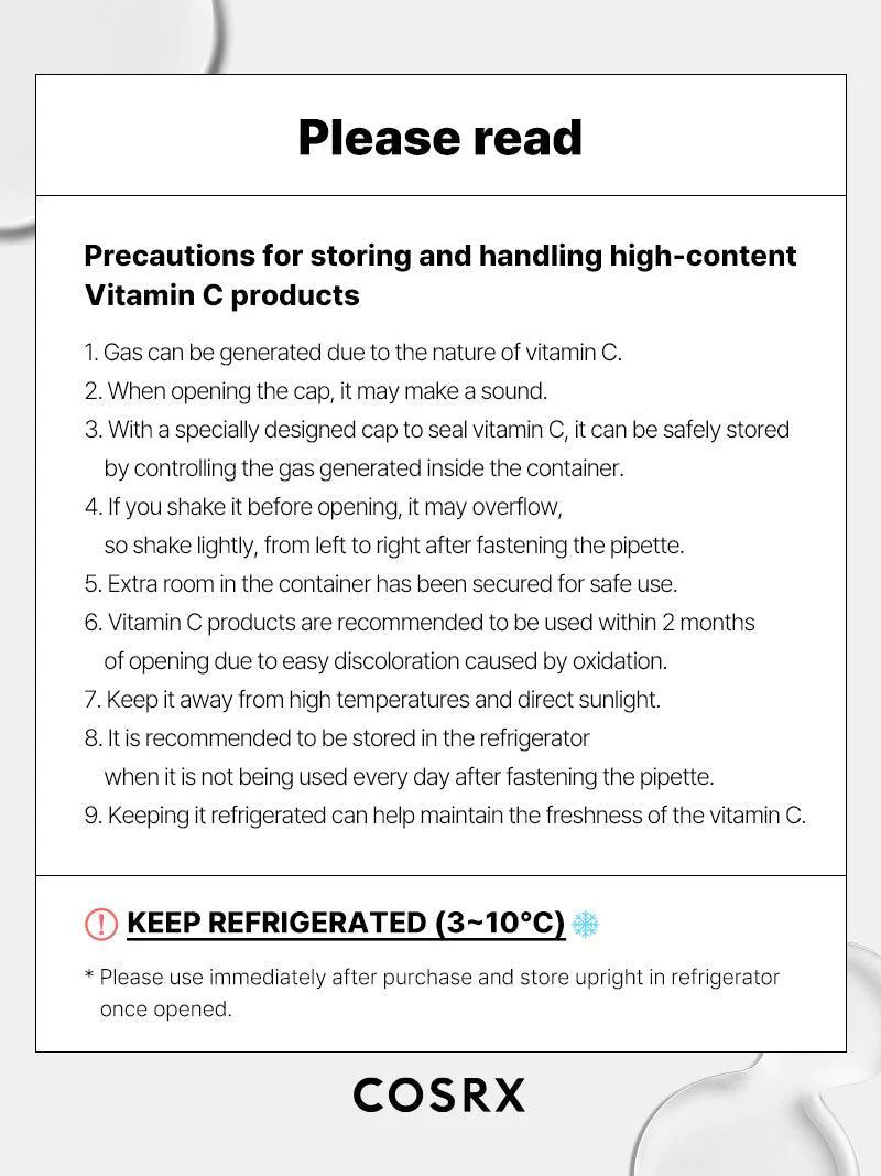 COSRX The Vitamin C 23 Serum 20ml - Image 16