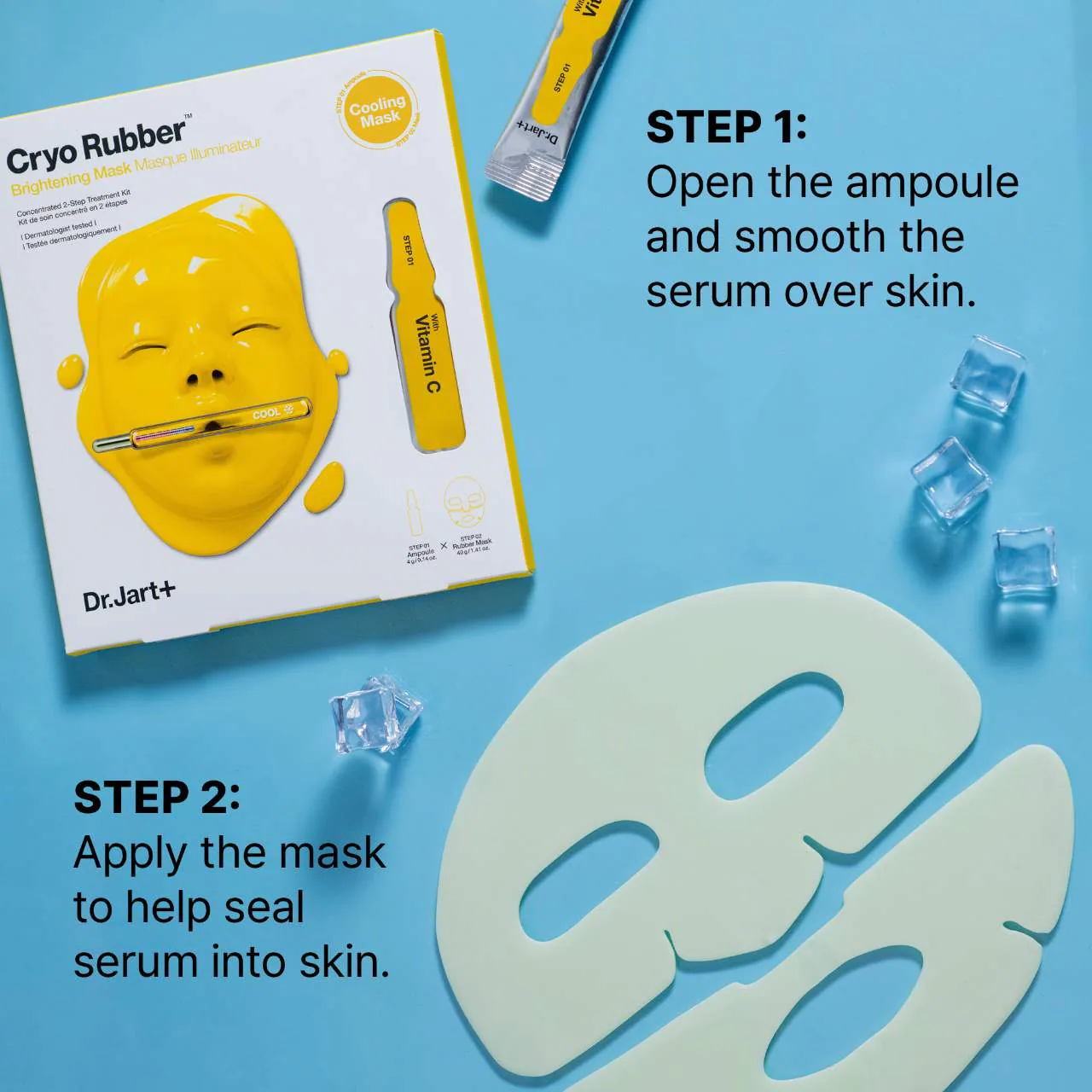 DR.JART+ Cryo Rubber with soothing Brightening Vitamin C - Image 3
