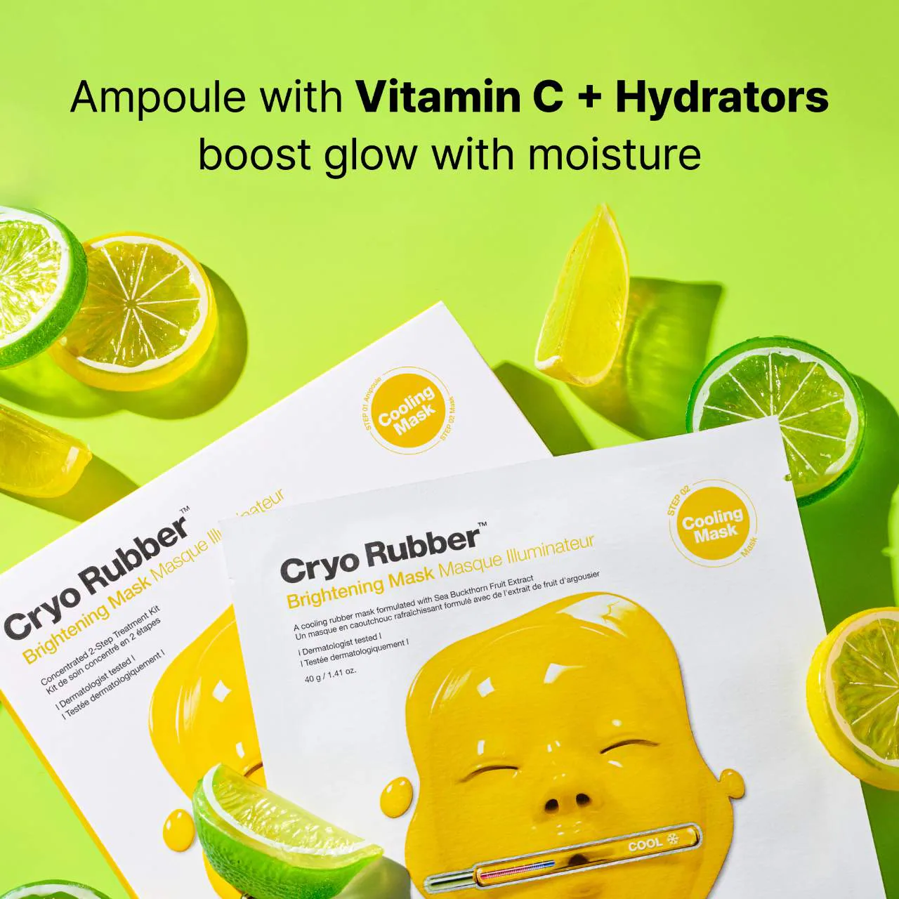 DR.JART+ Cryo Rubber with soothing Brightening Vitamin C - Image 4