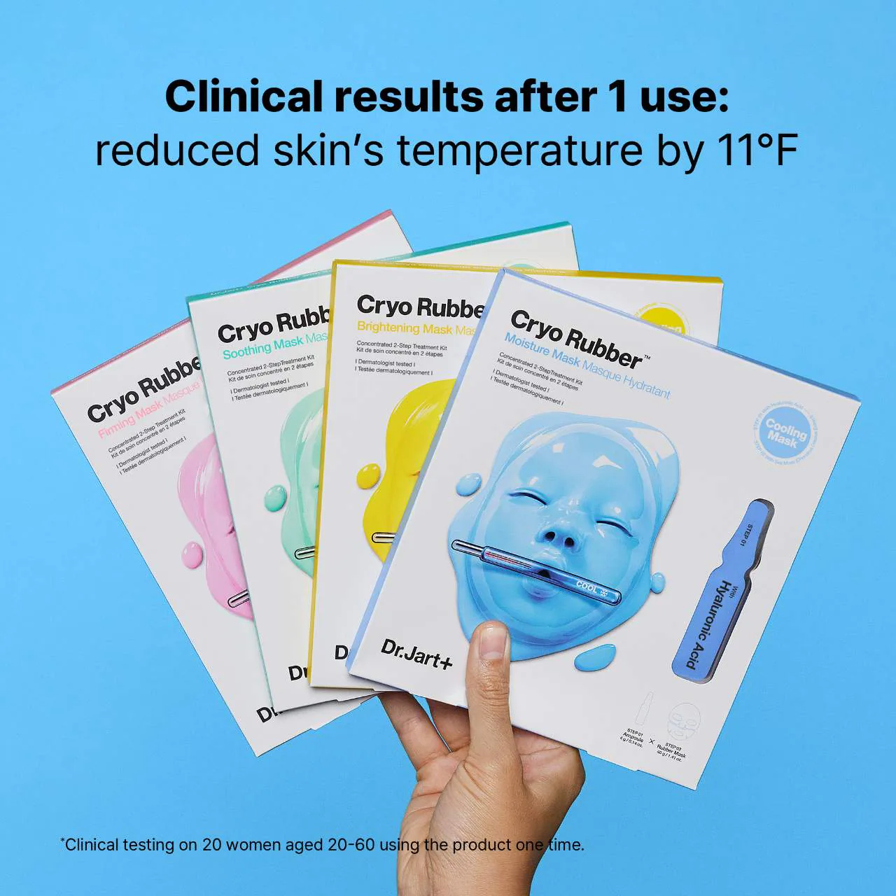 DR.JART+ Cryo Rubber with soothing Brightening Vitamin C - Image 5