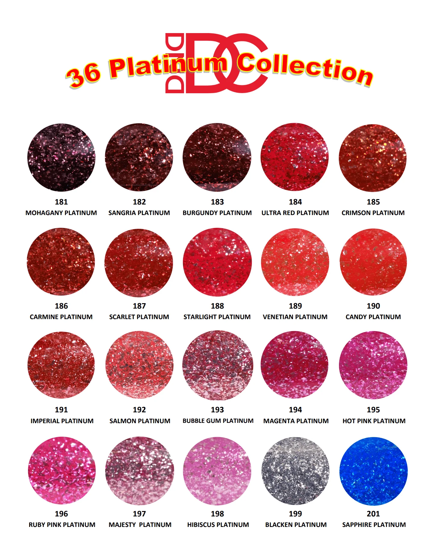 DND DC Platinum 196 Ruby Pink (LAZER Pink) - Image 3