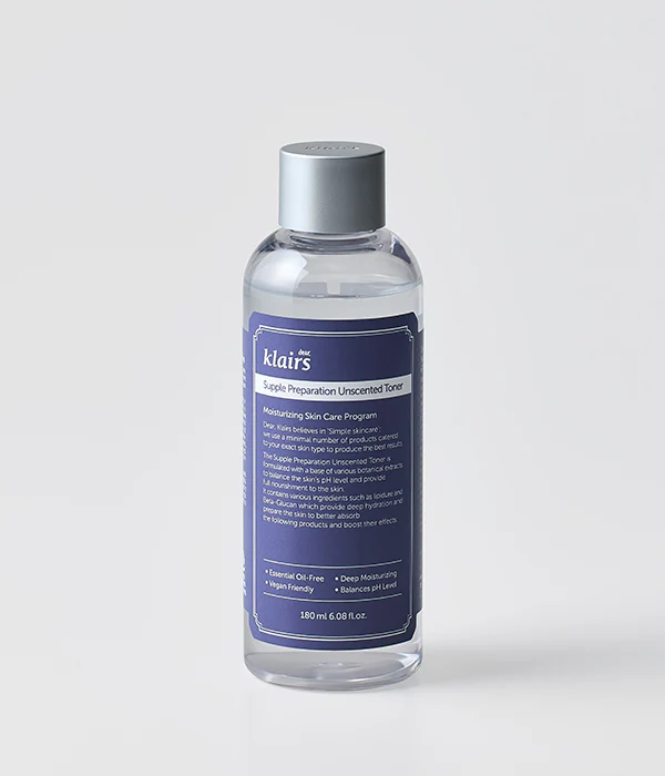 DEAR, KAIRS Supple Preparation Unscented Toner 180ml - Image 3