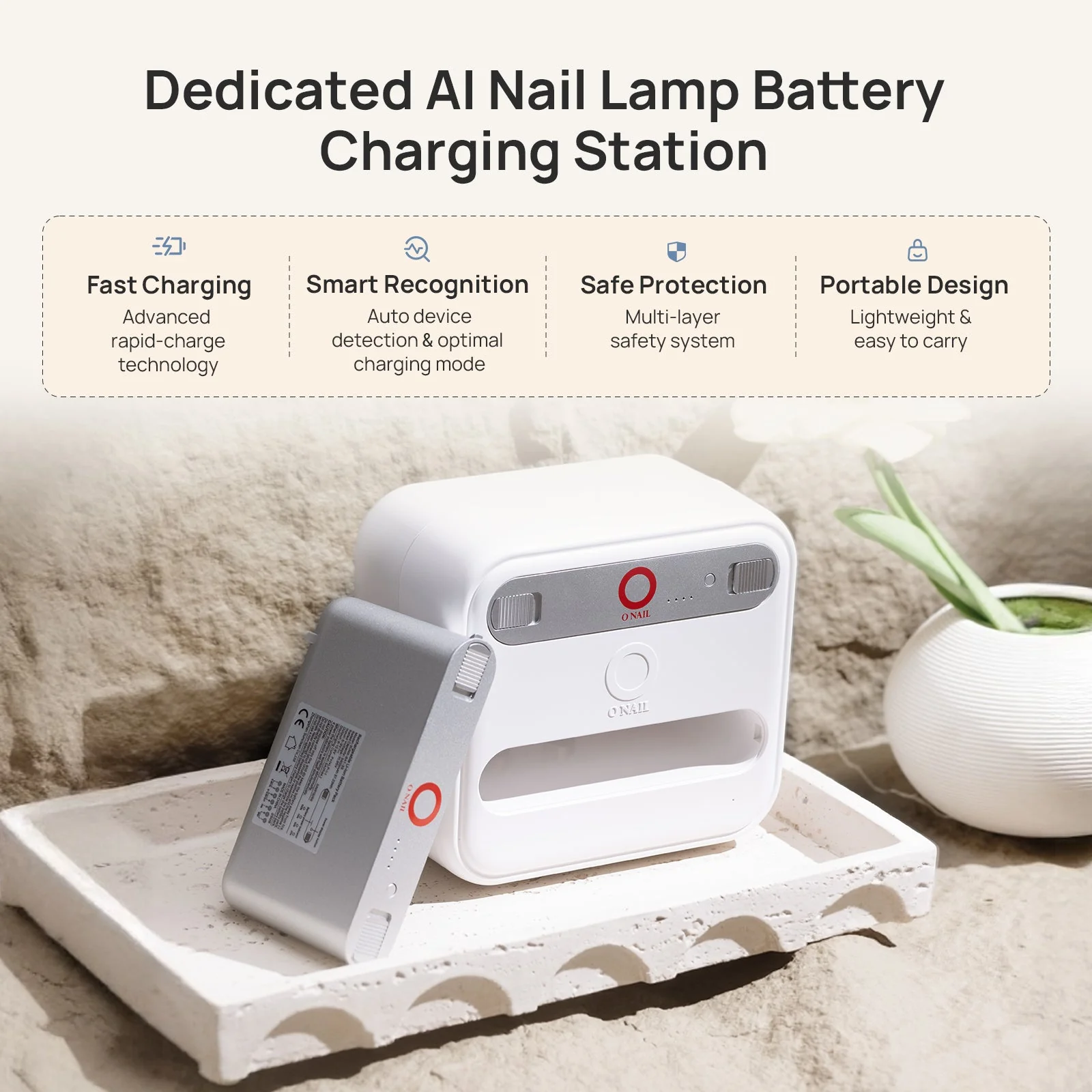 Dedicated Battery Cabinet & Pack for AI Nail Lamp - Image 6