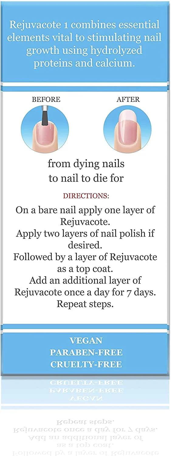 Duri Rejuvacote 1 Nail growth system ORIGINAL FORMULA (2 Sizes) - Image 4
