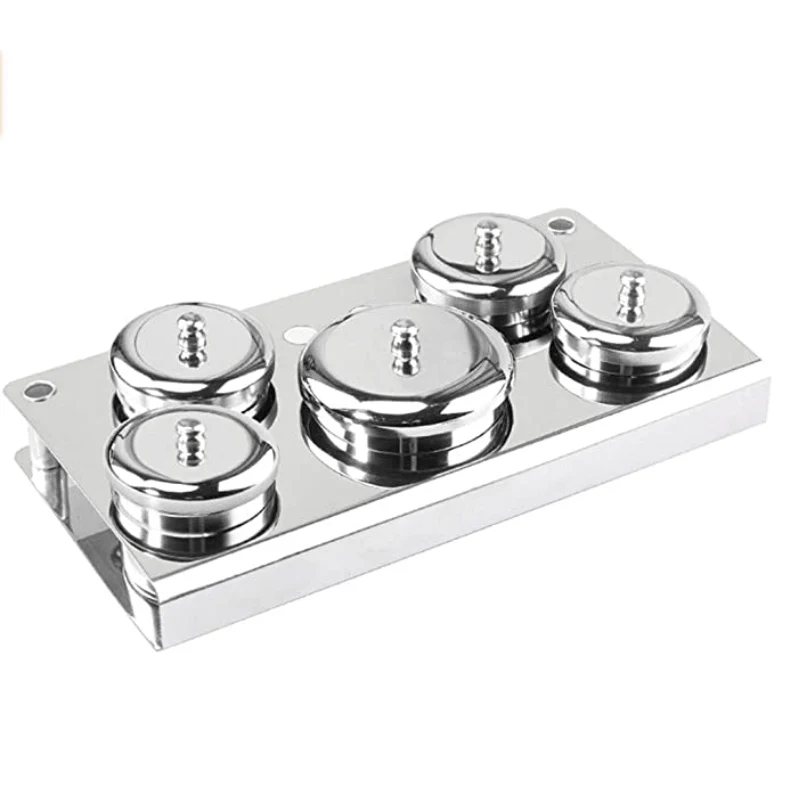 JNBS Empty Stainless Steel Liquid Container With Lids