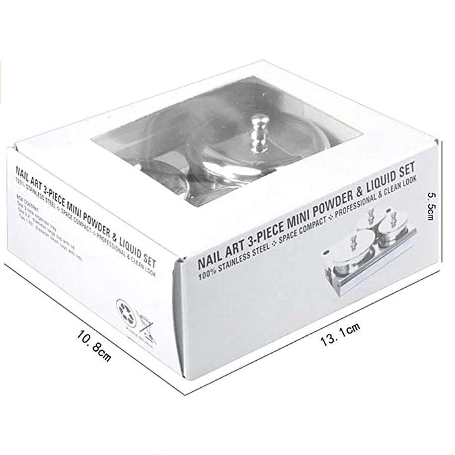 JNBS Empty Stainless Steel Liquid Container With Lids - Image 8