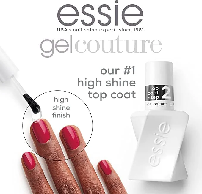 Essie Gel Couture Platinum Top Coat - Image 2