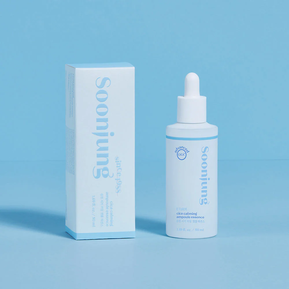 ETUDE HOUSE SoonJung Cica Calming Ampoule Essence 50ml - Image 2