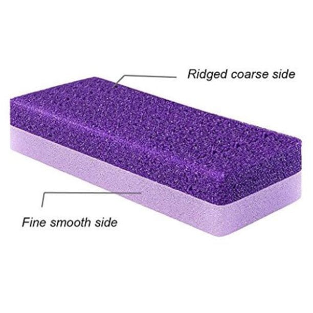 JNBS Foot File Two Sided Pumice Sponges Purple - Image 2