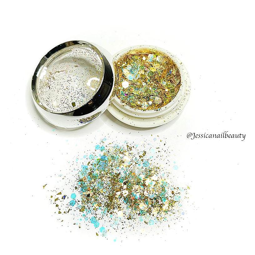 JNBS Glitter Holographic Mixed Hexagon 3g (8 Colors) - Image 13
