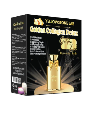 GOLDEN COLLAGEN DETOX Pedicure Kit 9 in 1 | Luxury Spa Foot Treatment - Image 10