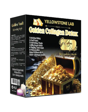 GOLDEN COLLAGEN DETOX Pedicure Kit 9 in 1 | Luxury Spa Foot Treatment - Image 4