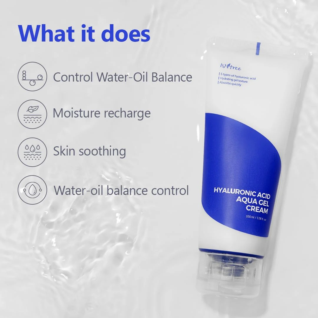 ISNTREE Hyaluronic Acid Aqua Gel Cream - Image 3