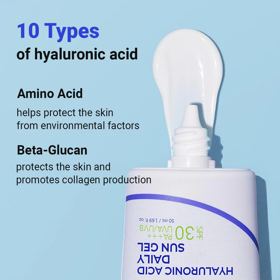 ISNTREE Hyaluronic Acid Daily Sun Gel 50ml - Image 6