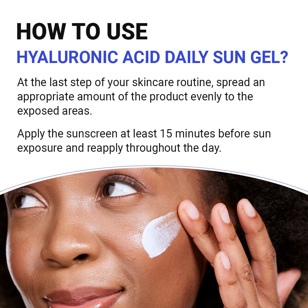 ISNTREE Hyaluronic Acid Daily Sun Gel 50ml - Image 8