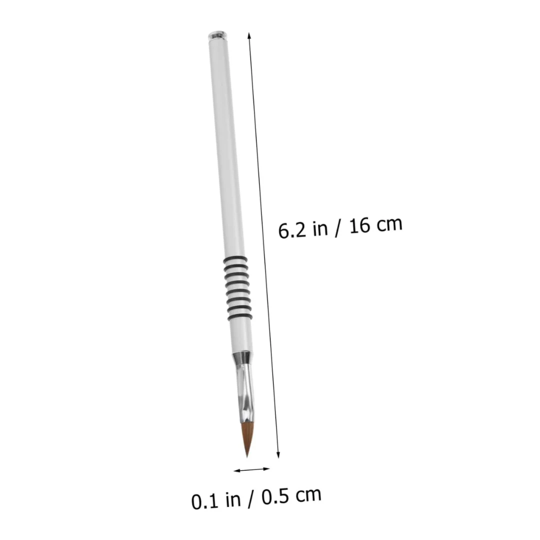 JNBS 3D Acrylic Nail Art Brush Silver - Image 3