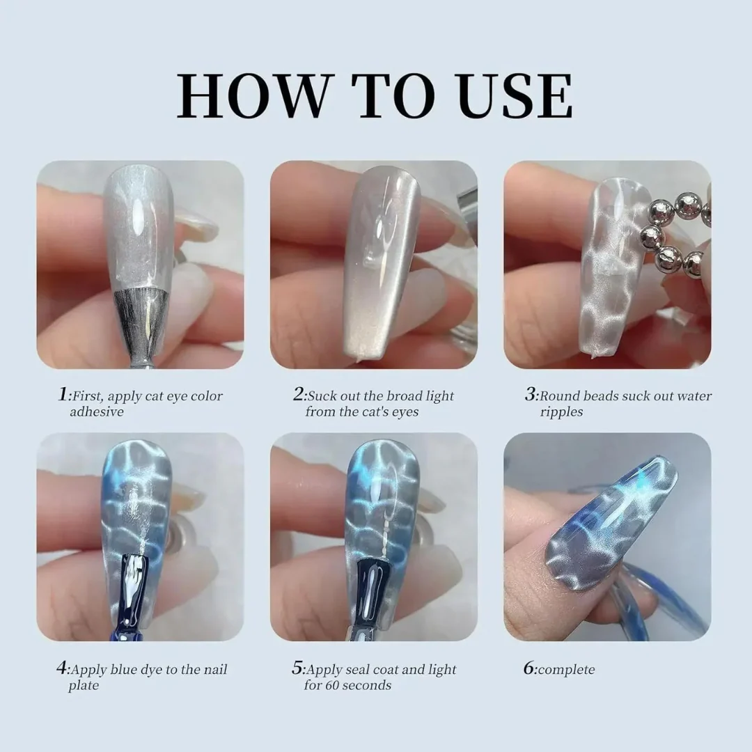 JNBS Cat Eye Magnet Beads (20pcs) - Image 5