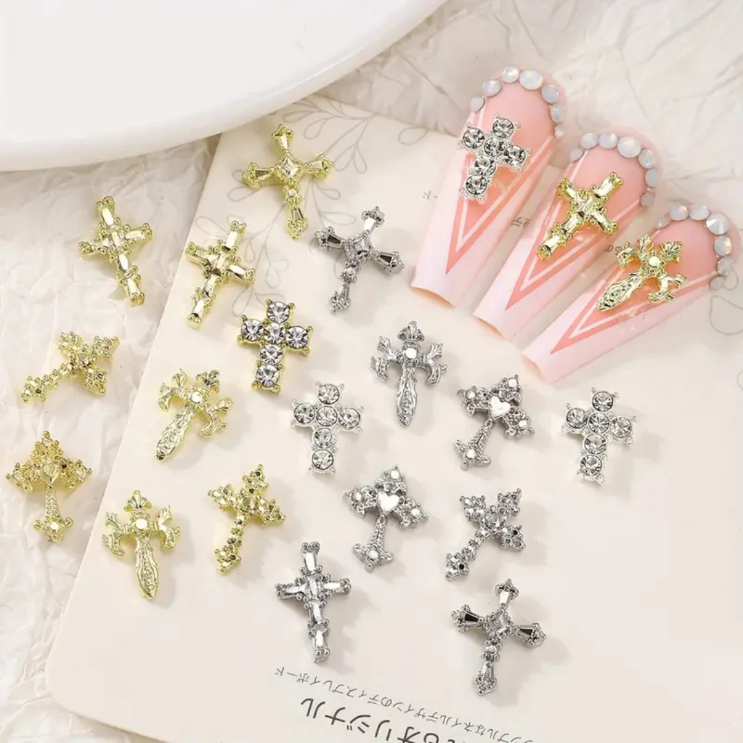JNBS Cross Nail Charm (Set of 6) - Image 4