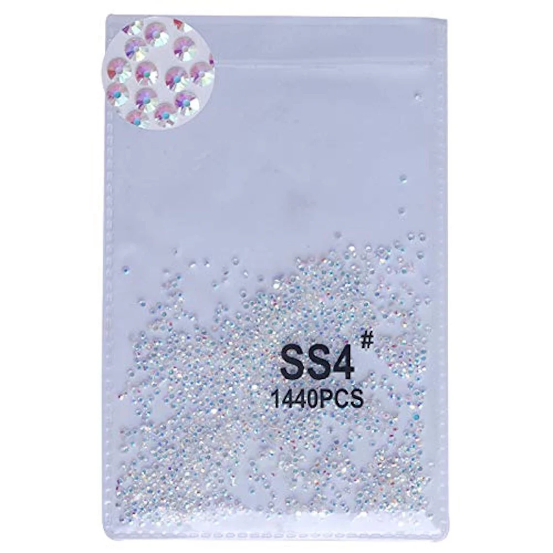 JNBS Crystal Rhinestone Special Flatback Crystal AB - Image 2