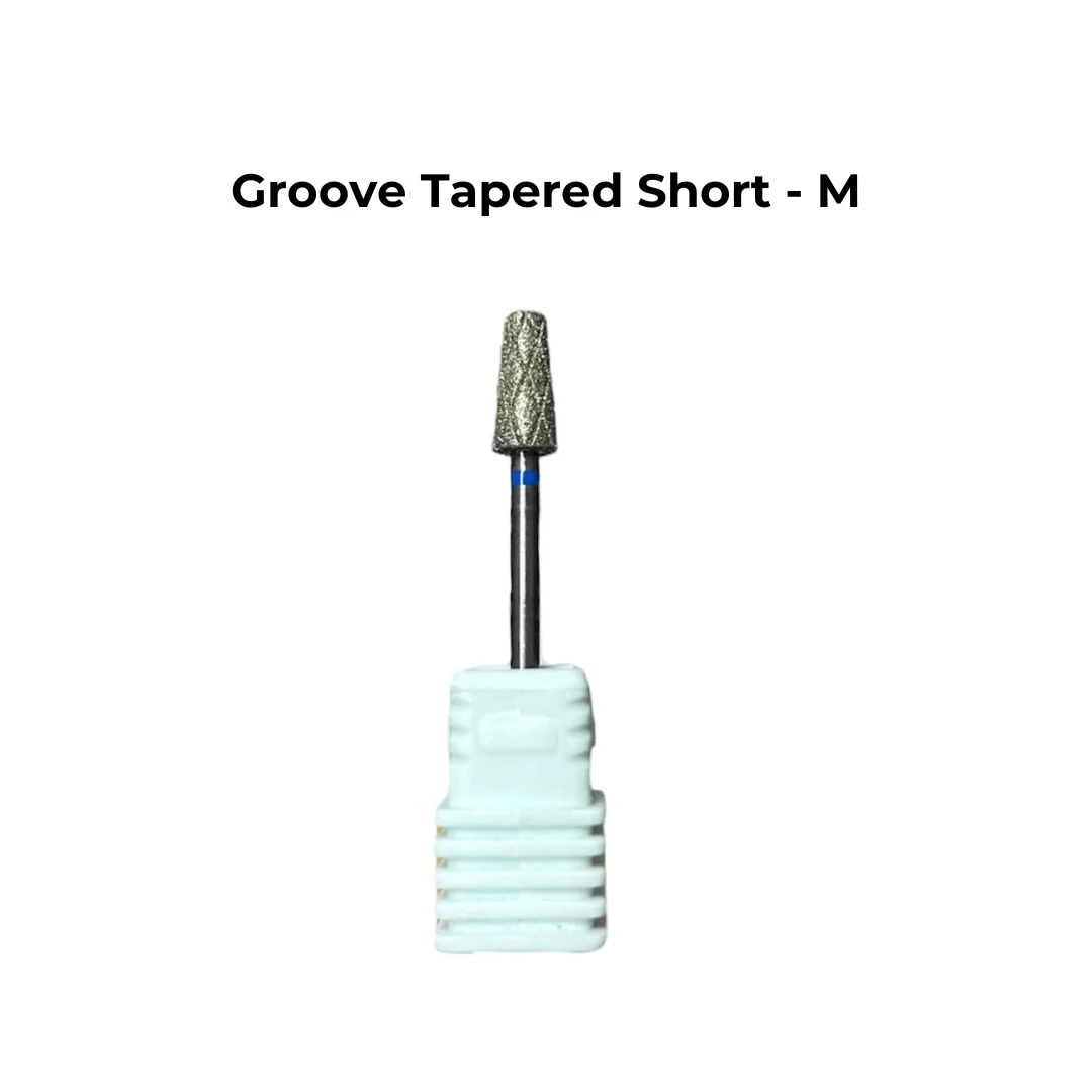 JNBS Drill Bit | Diamond Carbide | Groove Cuticle Bits (5 Styles) - Image 2