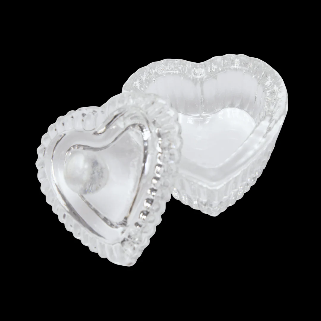JNBS Empty Small Glass Crystal Heart Cup - Image 4